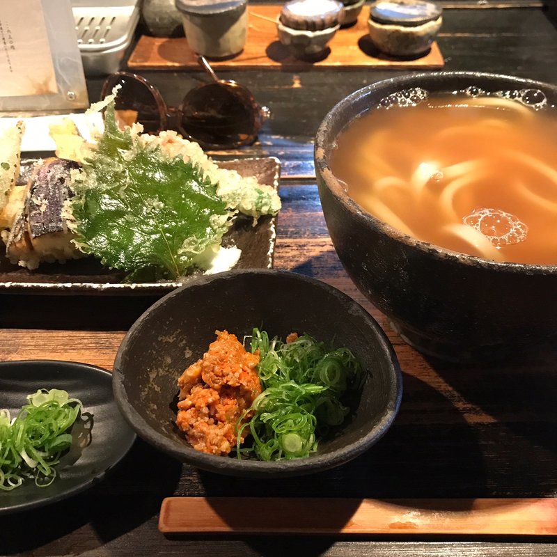 野菜天うどん(山元麺蔵 （やまもとめんぞう）)