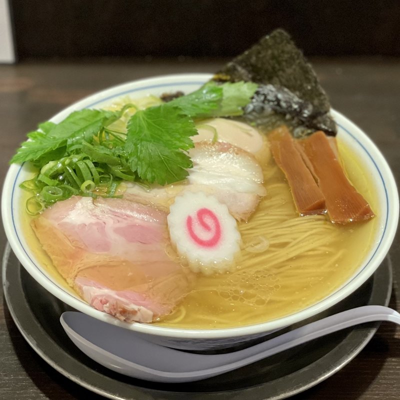 中華蕎麦(塩)(麺奏 弥栄 （iyasaka）)