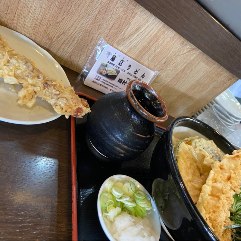 ぶっかけうどん（大）(藤店うどん)