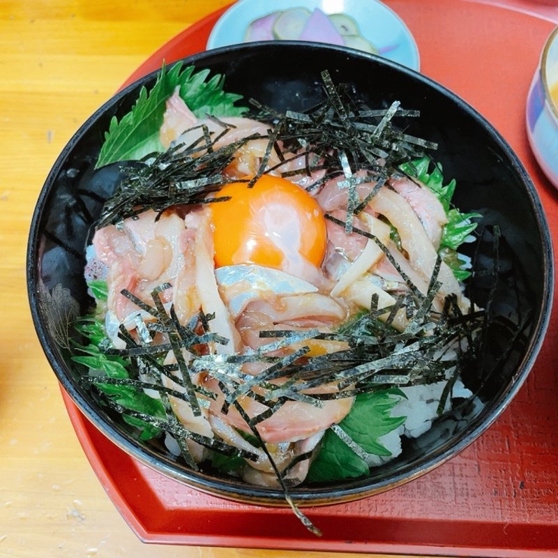 あじ丼(魚又)