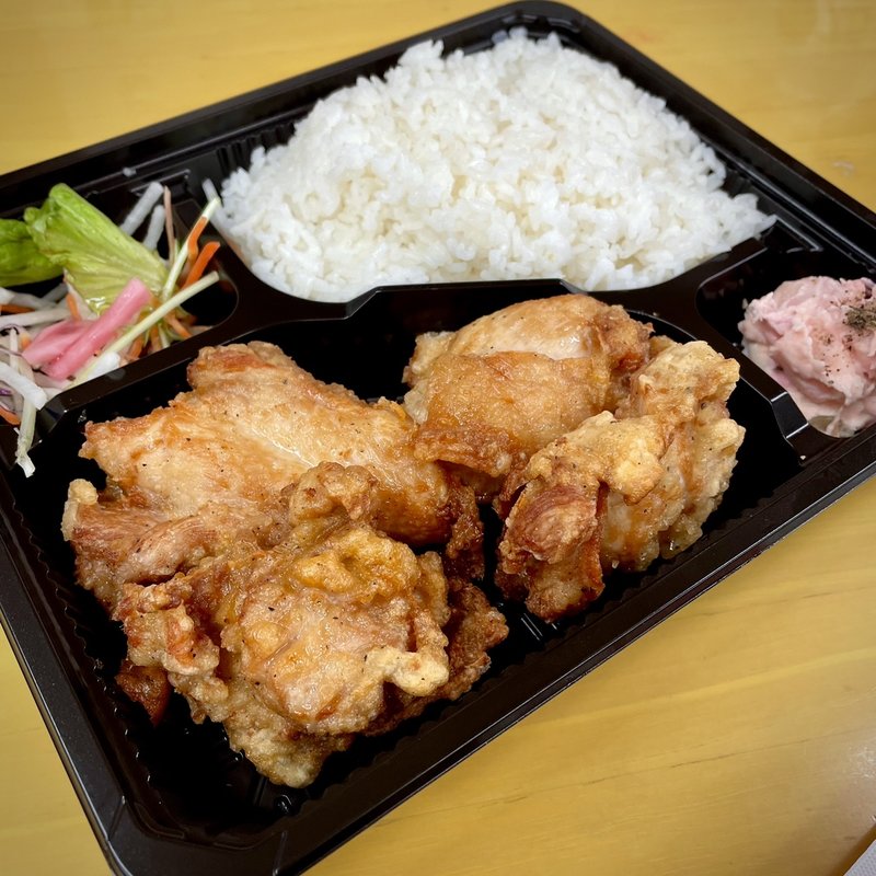 特製からあげ弁当(麺処 禅)