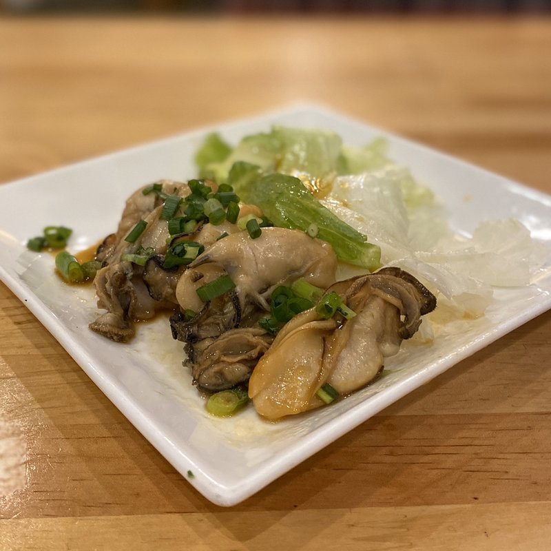 カキのバター焼き(肉バル&イタリアン オステリア シバーノ 四日市店)