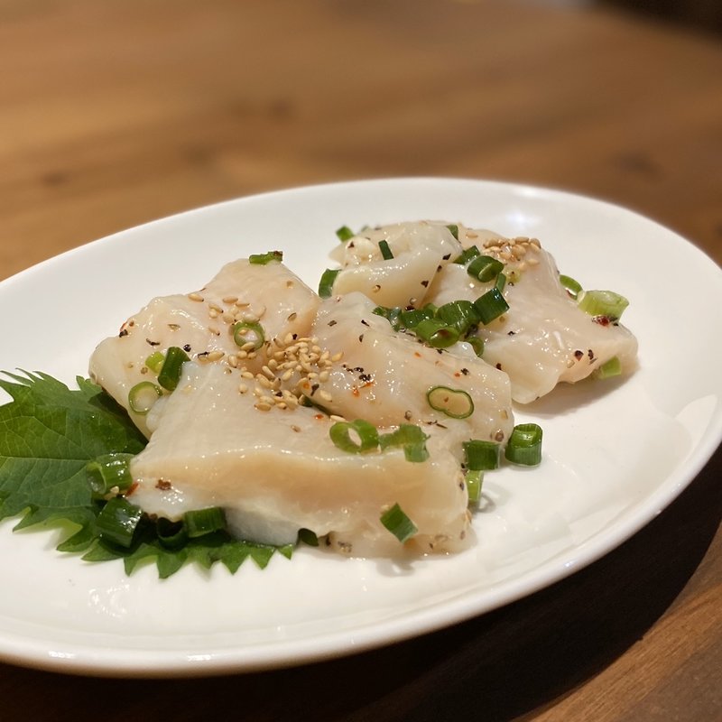 特上ミノ、牛ミノ(焼肉 日輪 - HINOWA -)