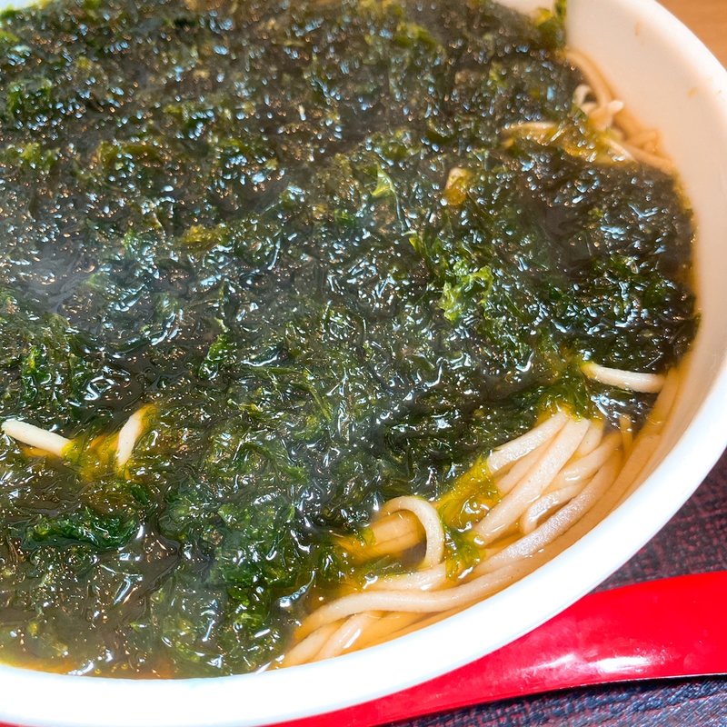 あおさ蕎麦(手打ちそばカフェ お)