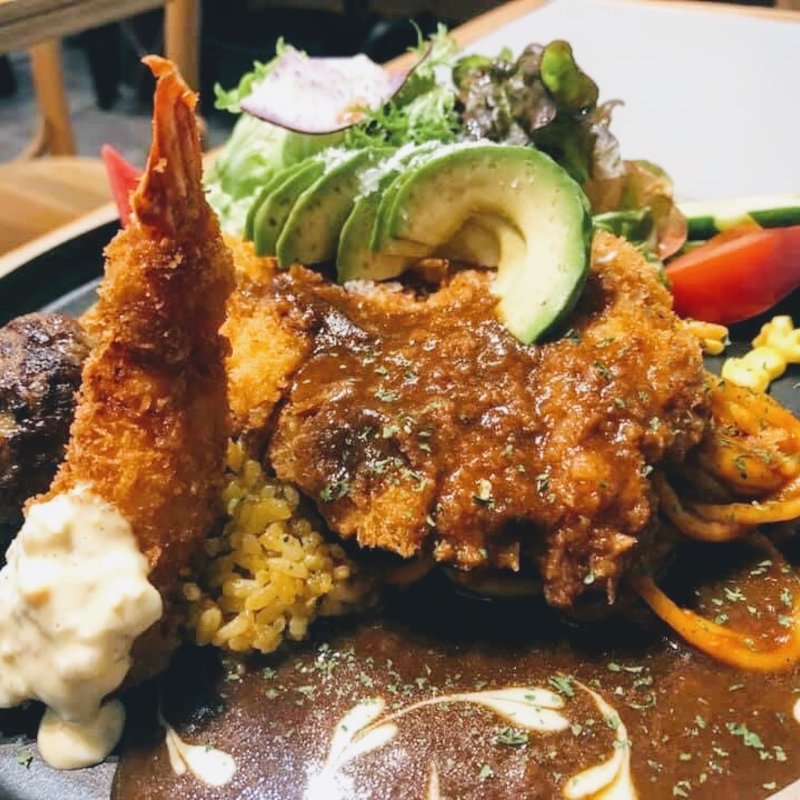 スペシャルトルコライス(長崎トルコライス食堂)