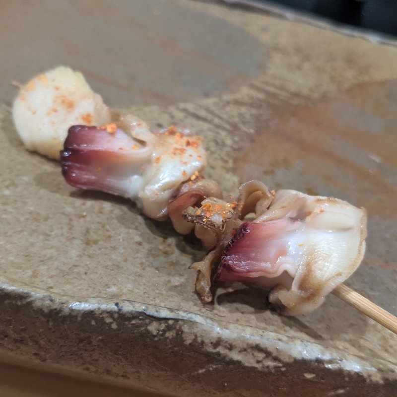 ホッキ貝ヒモ(鮨まつ本)