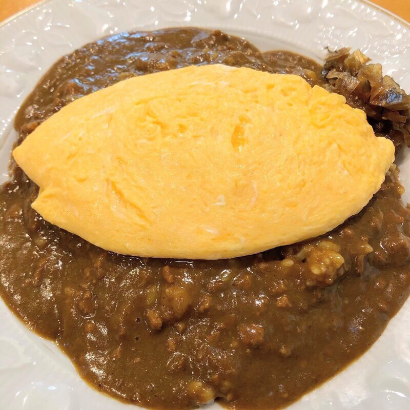 ドライカレー オムレツのせ(ルー・ドメール)