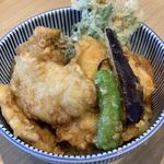 とり天丼(旬菜・本和膳　天儀)