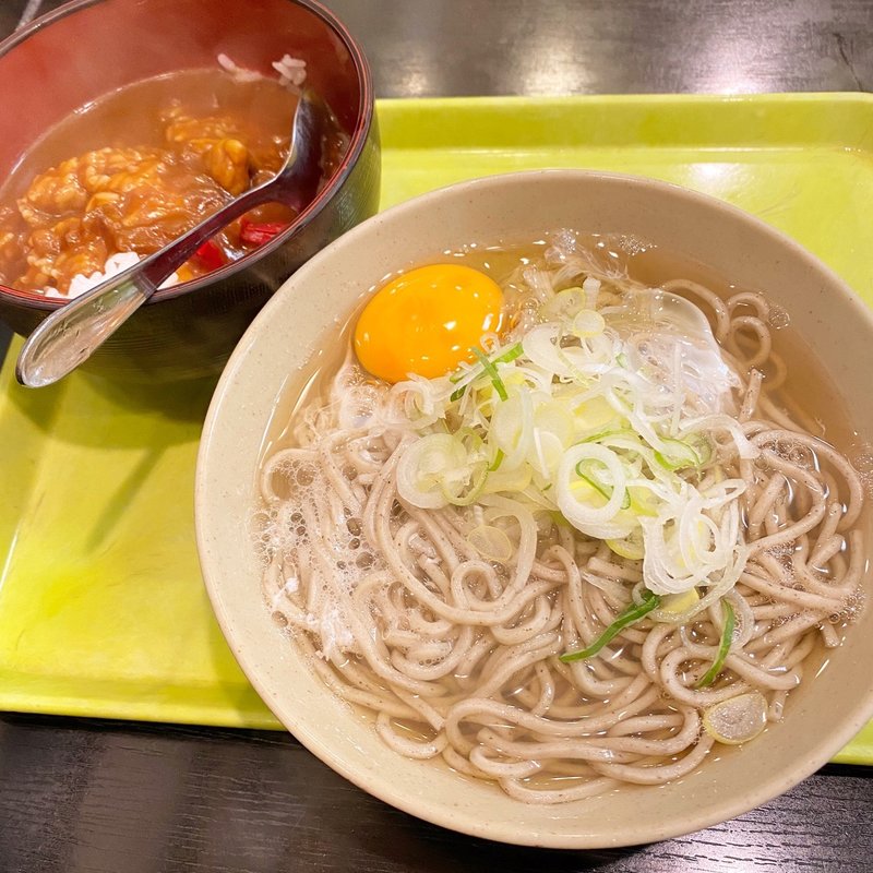 ミニカレーセット(都そば 日比谷店)