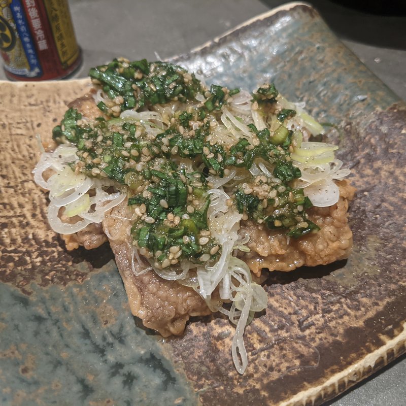 レア！レバニラ(モツ酒場 kogane （こがね）)