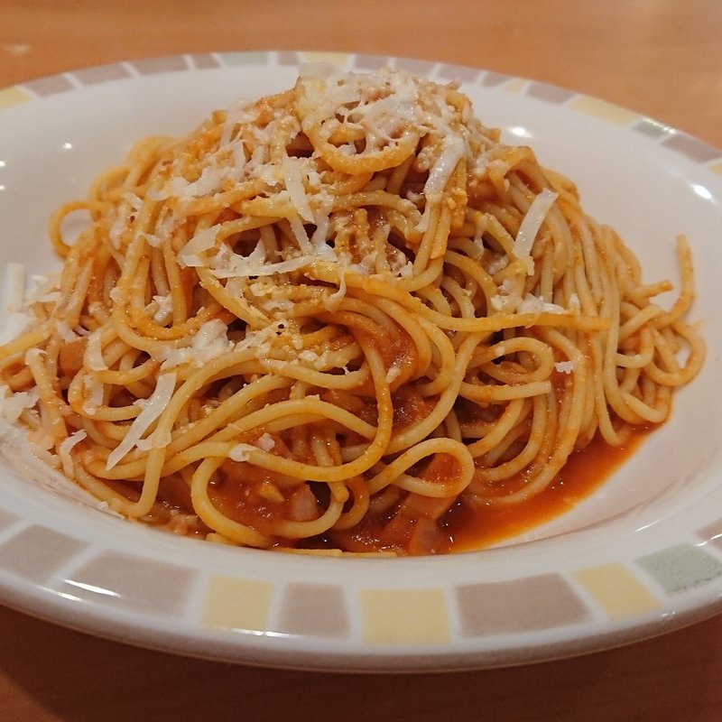 パルマ風スパゲッティ(トマト味)(サイゼリヤ センター北駅前店)