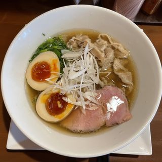 牛塩らぁ麺(らぁめんつけ麺 嵐風)