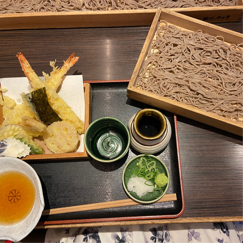 天ぷら板そば(今日亭 都島店)