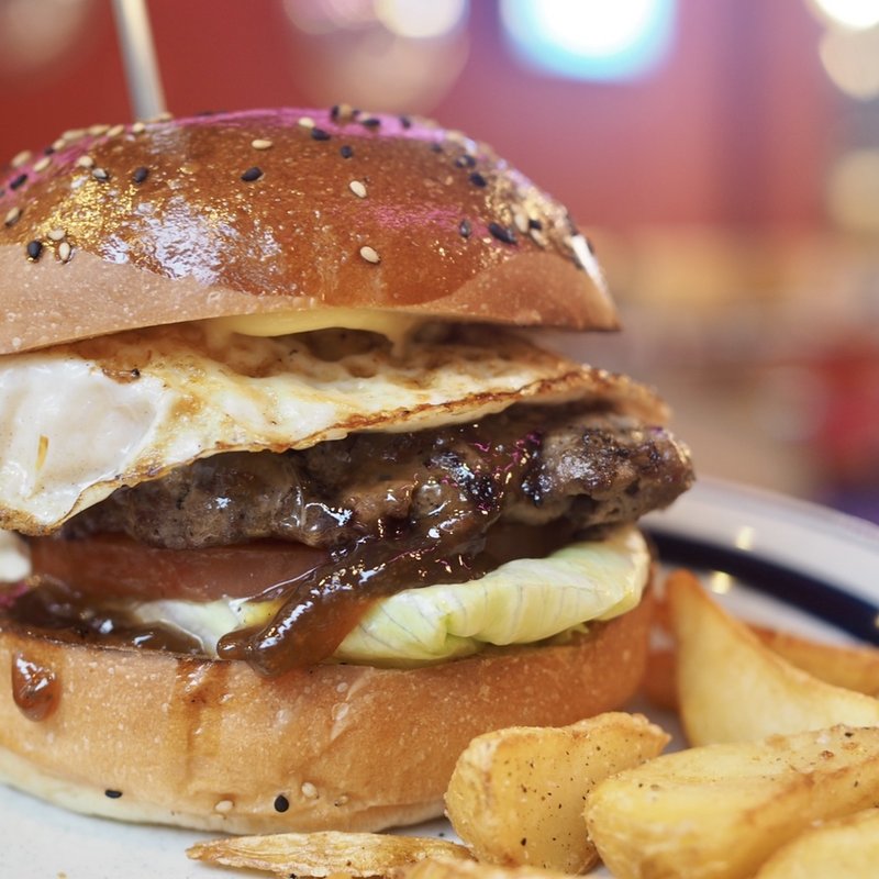 スモークテリヤキエッグバーガー(BURGERLION - UTSUBO A GOGO -)