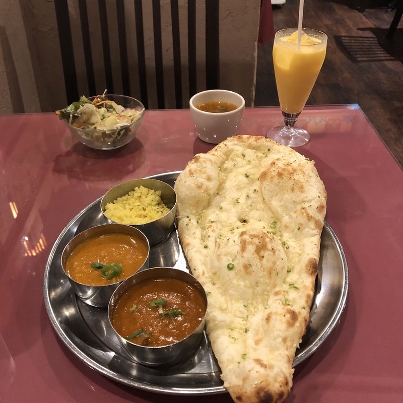 2種カレーセット(ガンジス)