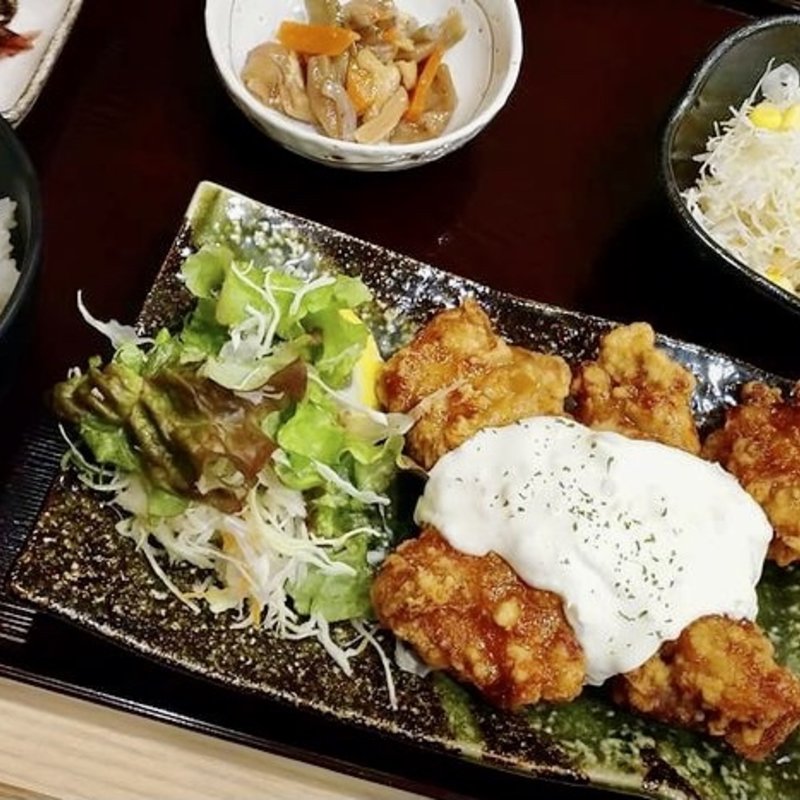 チキン南蛮風唐揚げ定食(ろく丘イオンモール祇園店)
