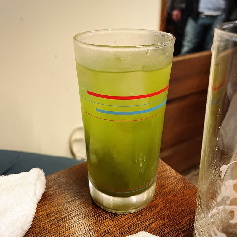 玄米緑茶割り(かすがい)