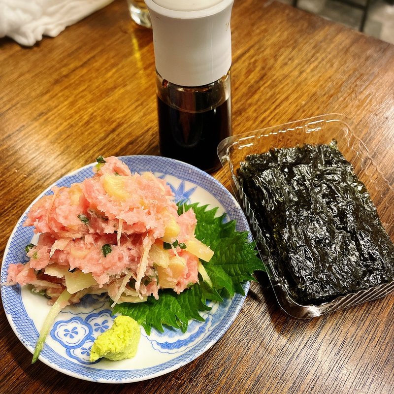 トロタクを韓国海苔で(かすがい)