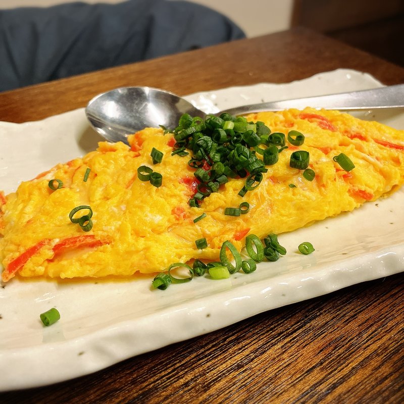 紅生姜オムレツ(かすがい)