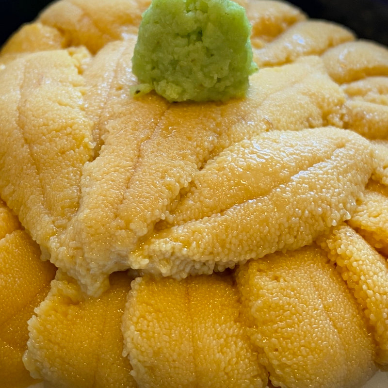 無添加生うに丼 レギュラー(ウニ80g) 5,610円 (うに むらかみ 函館本店)