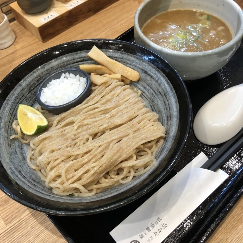 つけ麺（鶏魚介）(麺と醤油の匠二代目たか松)