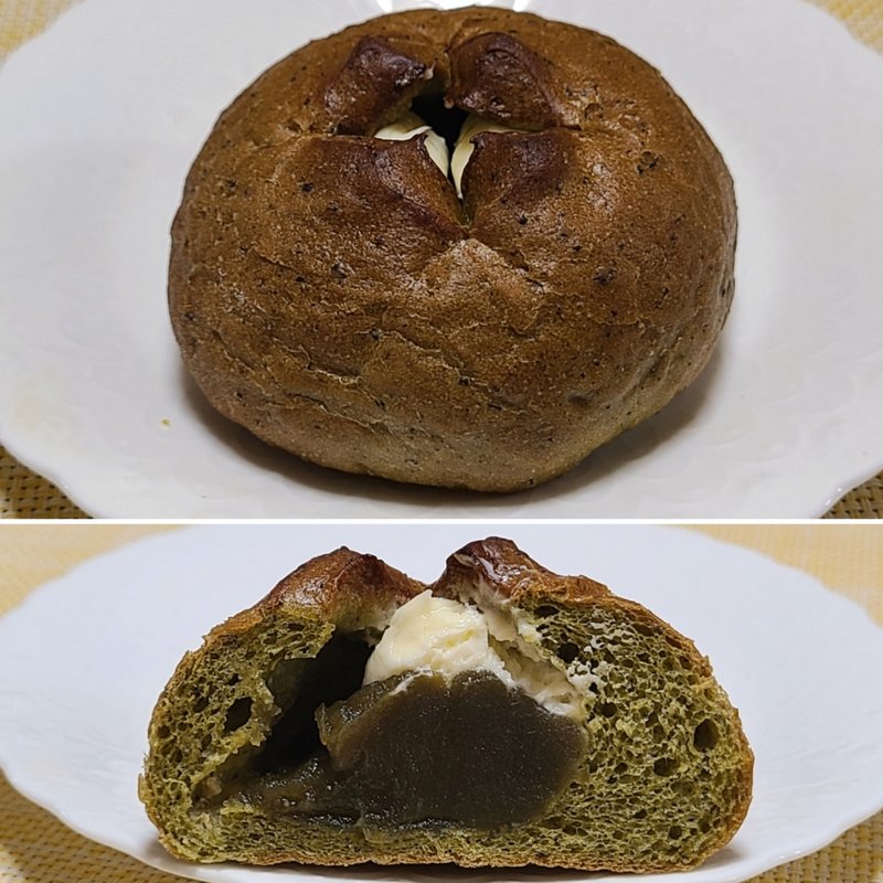 抹茶あんバターホイップ(銀座木村屋總本店 池袋西武)