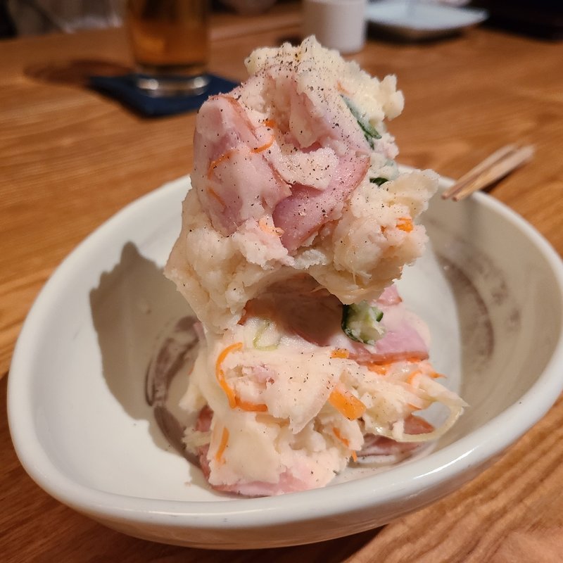 ポテトサラダ(蕎麦屋 山都)