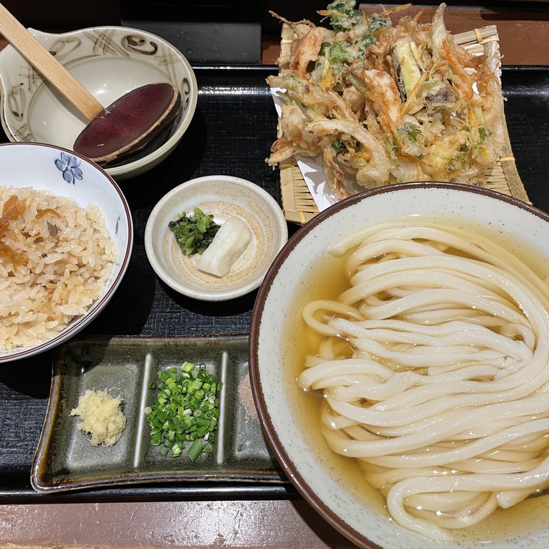 かきあげうどん(うどん棒 大阪本店 )