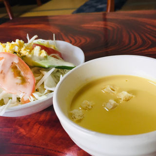 ランチスープ サラダ(にっぽ里 )