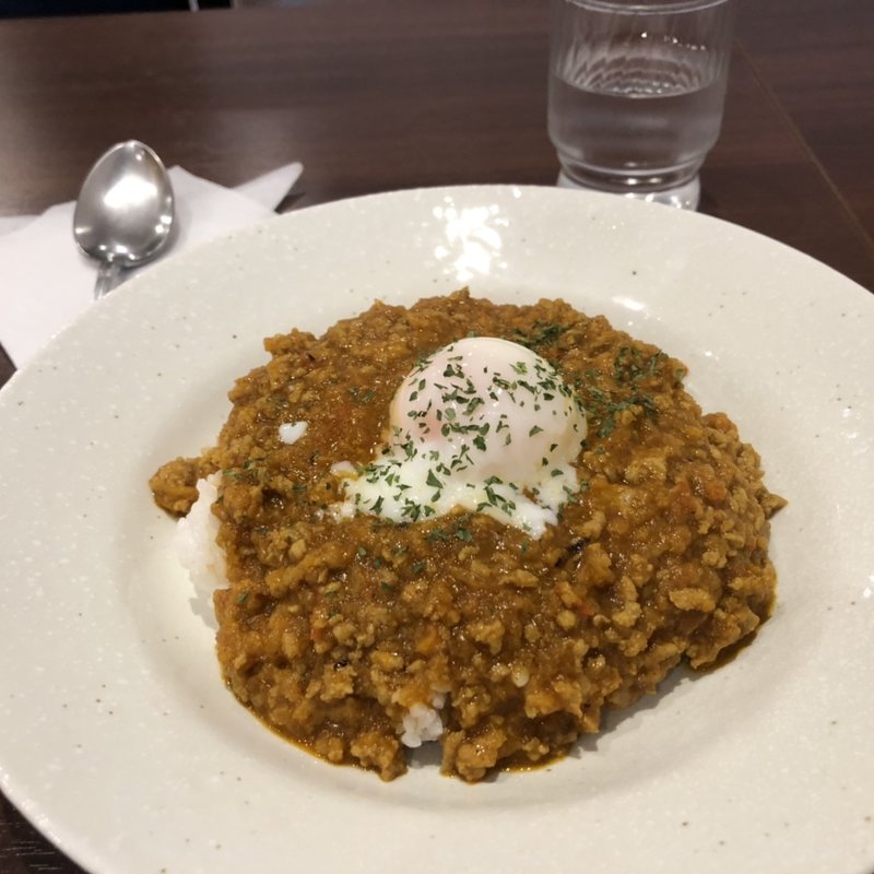 キーマカレーセット(FIRST HILLS COFFEE DANBO)