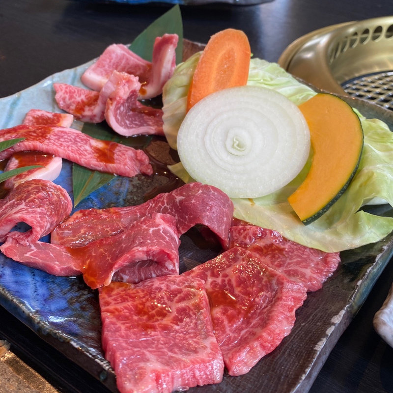 松阪牛カルビ定食(千力 あたご店 （センリキ）)