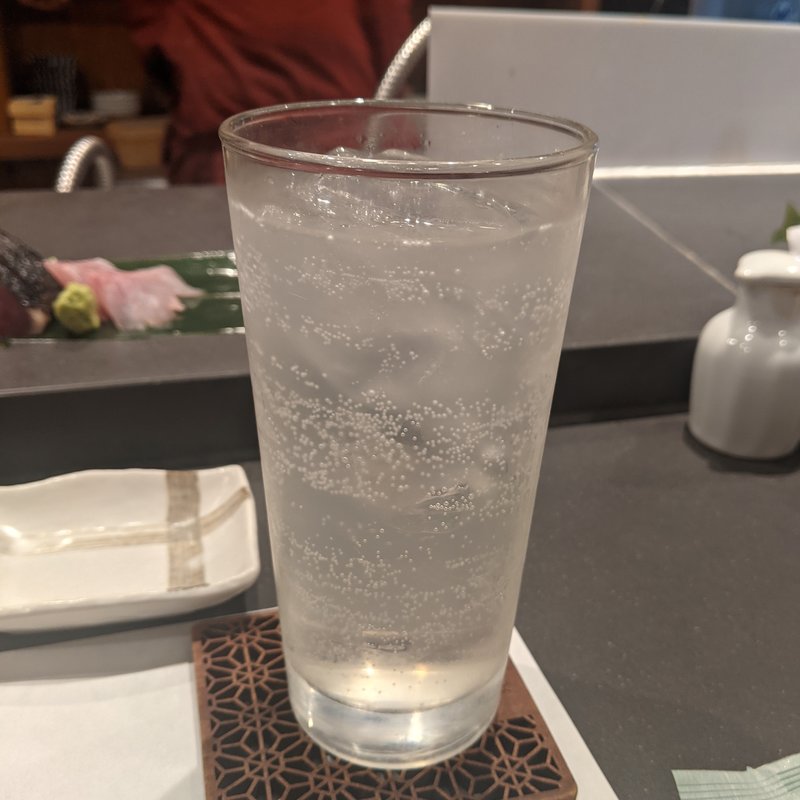 レモンサワー(寿司さいしょ)