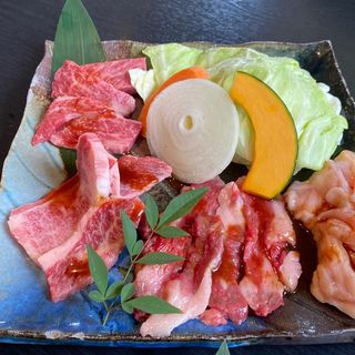松阪牛焼肉定食(千力 あたご店 （センリキ）)