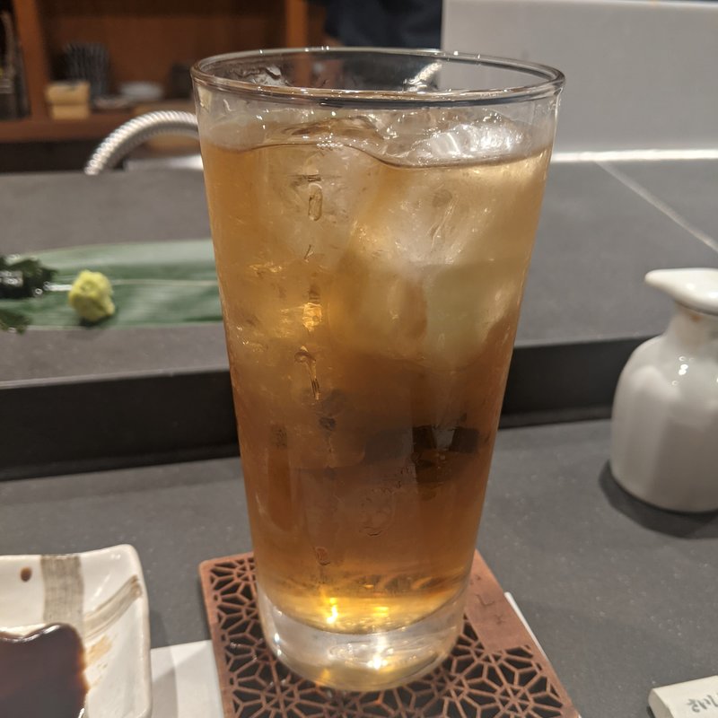 ウーロンサワー(寿司さいしょ)