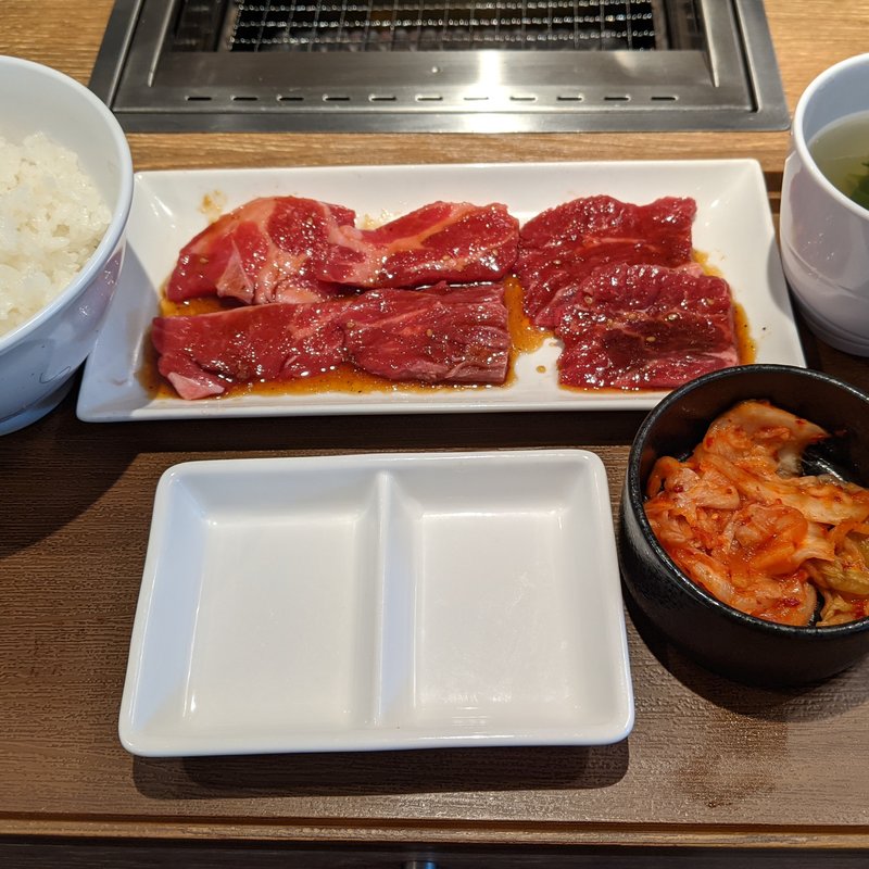 みすじ＆ハラミセット(焼肉ライク 大船店)