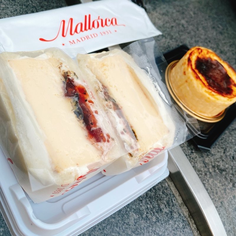 バスクチーズケーキ(Mallorca/マヨルカ 二子玉川)