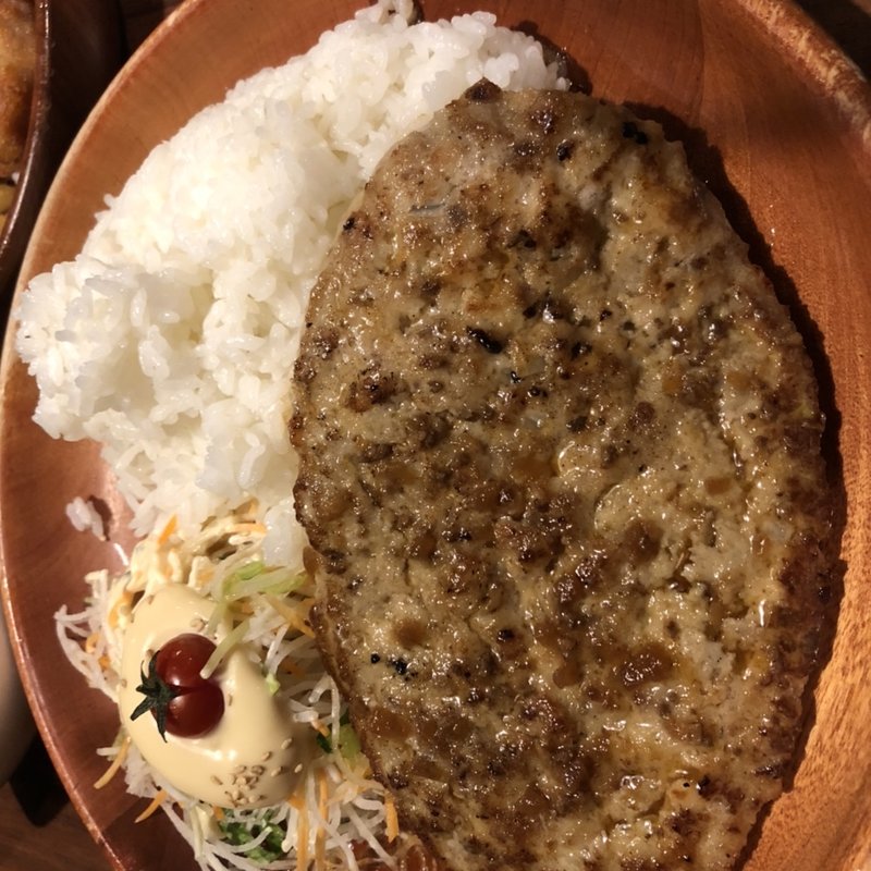 レギュラーバーグディッシュ(びっくりドンキー 日進竹の山店)