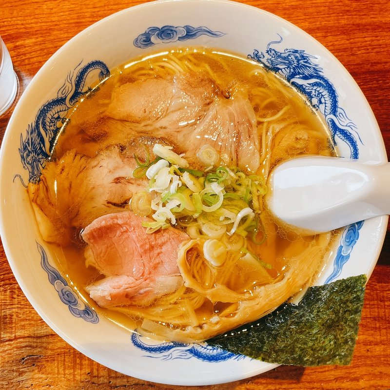 貝だし中華そば　塩(貝だし地鶏中華そば あん藤)