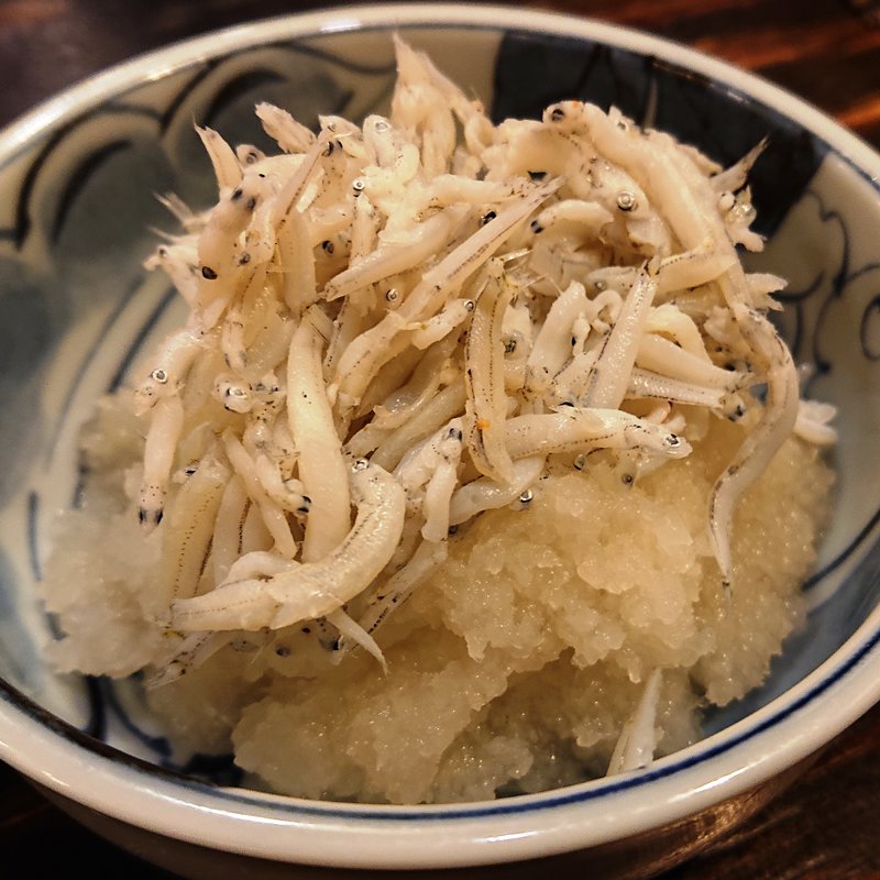 シラスおろし(まぐろ料理 まんや)