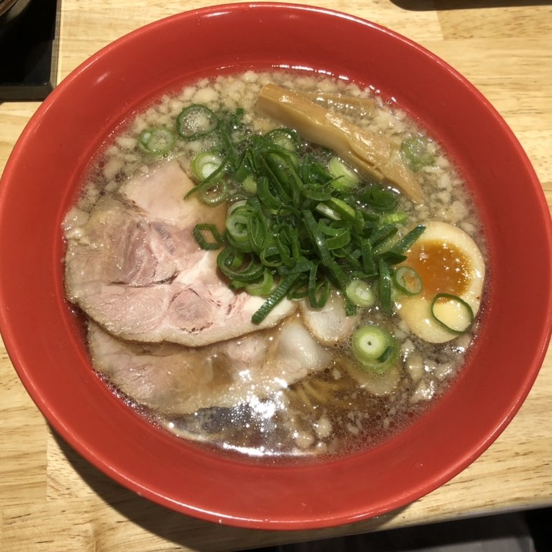 豚だし醤油そば（突発限定）(らーめん みふく )