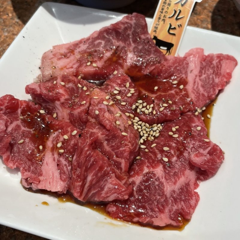 カルビランチ(炭火焼肉食いしんぼう)