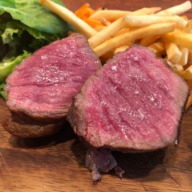 黒毛和牛のステックフリット(ata)