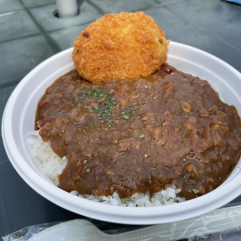 無水コロッケカレー(テイクアウトカレー &GARDEN)