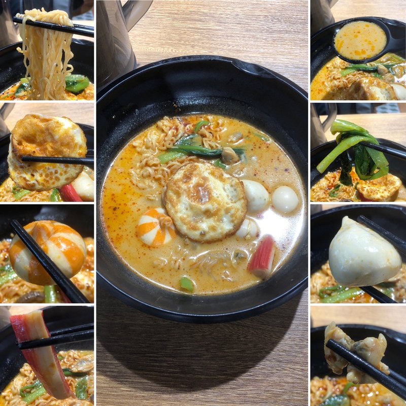 インスタントラーメン入りマーラータン(楊国福マーラータン新大久保店)