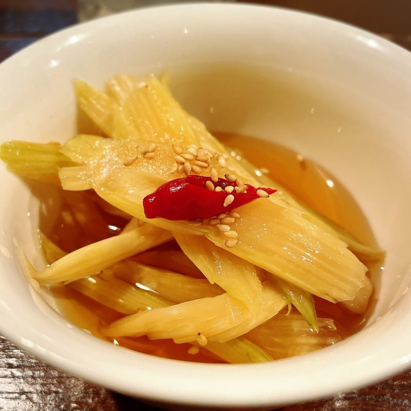 セロリキムチ(焼肉 Shin天楽)