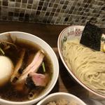 特製鰹本枯節のコンソメつけそば 熟成生醤油 麺大盛り（300g）(Yo-shoku OKADA)