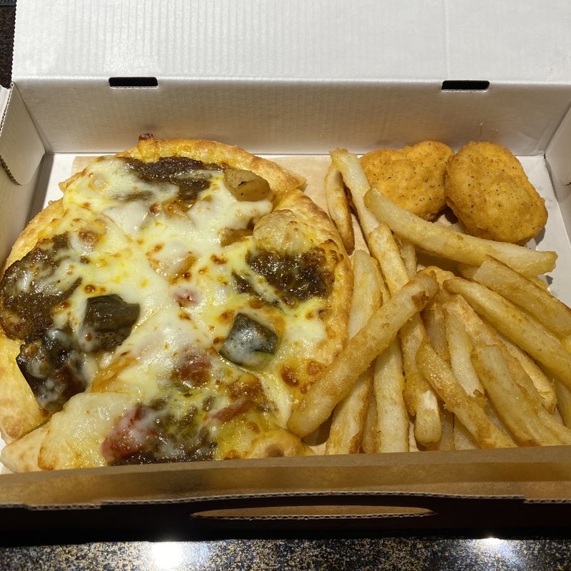 【MY BOX】本気のチーズキーマ(ピザハット 東銀座店)