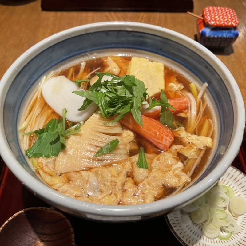 ふくろとじそば(手打そば 宮城野)