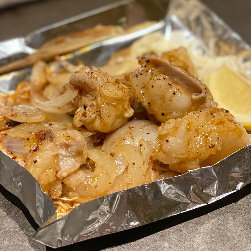 国産丸腸ホルモン(鉄板 飛龍'S)