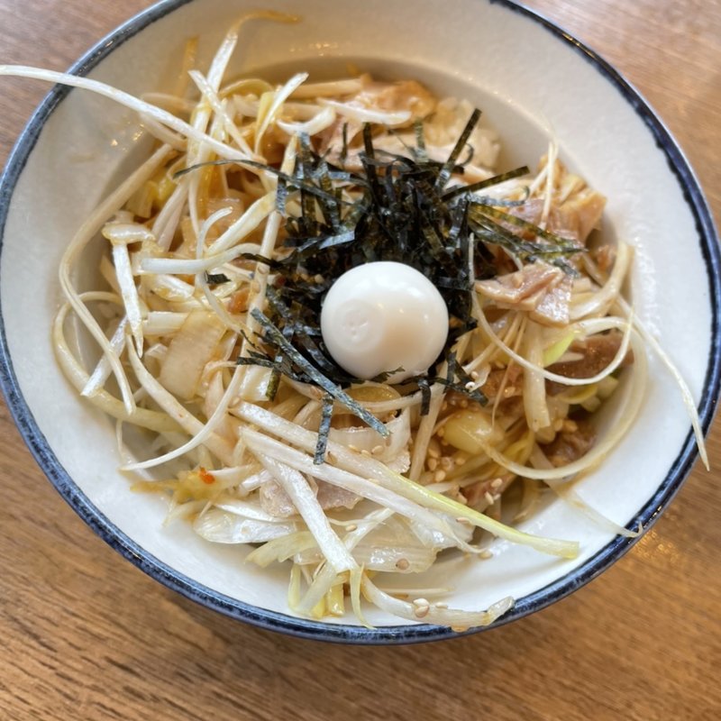 小ネギチャ丼(横浜家系ラーメン 町田商店 鴨宮店)